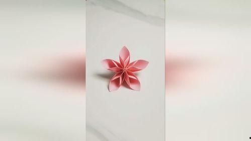 手工折纸樱花视频,跟随视频教程，轻松制作美丽樱花折纸